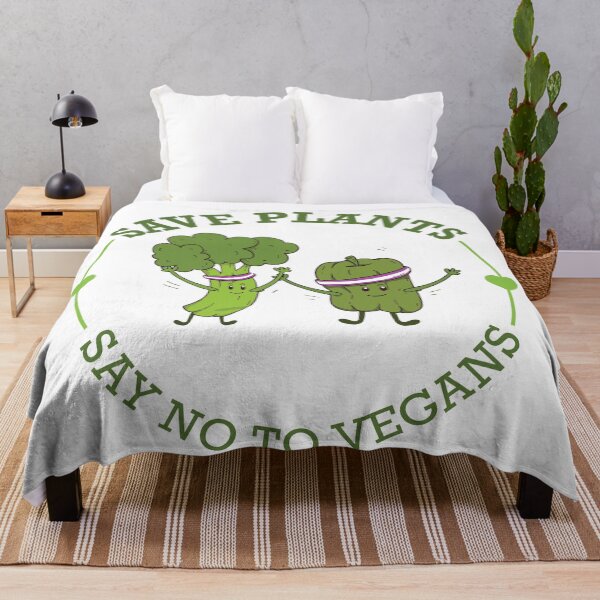 Item preview, Funny Anti Vegan Joke Save Plants designed and sold by artado.