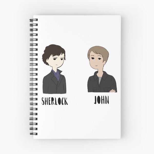 Artikelvorschau, Sherlock Holmes und John Watson entworfen und verkauft von rainbowcatnip.