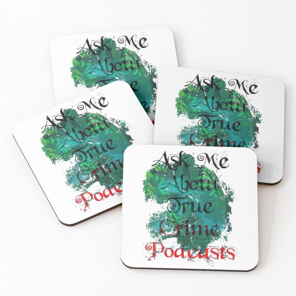 Item preview, Ask Me About True Crime Podcasts designed and sold by Color-Lab.