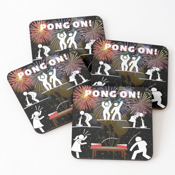 Item preview, pong on! beer pong party designed and sold by dsrdirect.