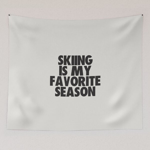 Item preview, Skiing Is My Favorite Season - Gift for Skiing Fans designed and sold by kindxinn.