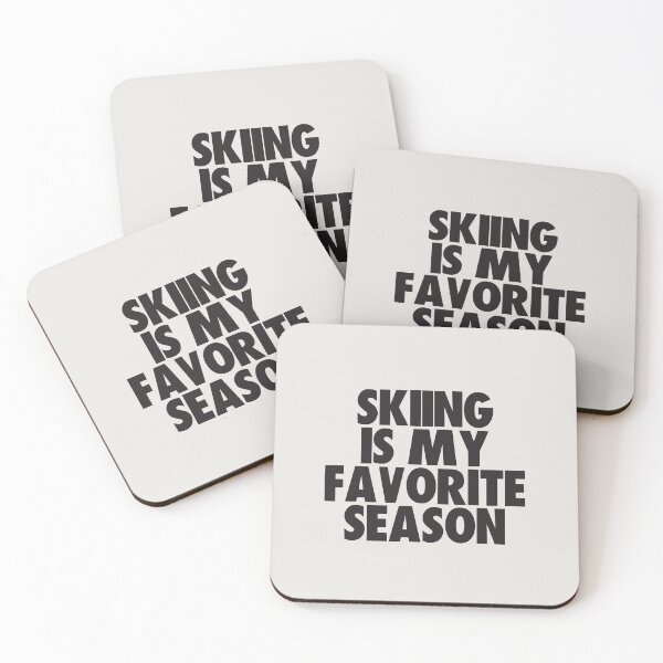 Item preview, Skiing Is My Favorite Season - Gift for Skiing Fans designed and sold by kindxinn.
