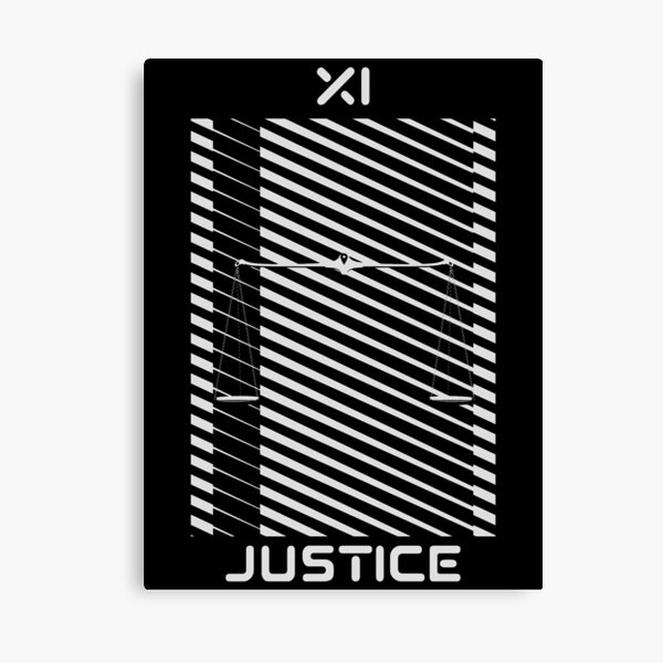 Justice Tarot Canvas Prints For Sale Redbubble