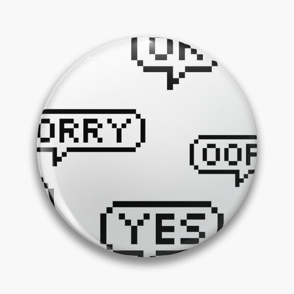 Item preview, Pixel art with words isolation on a white background. designed and sold by lllKWPHOTOlll.