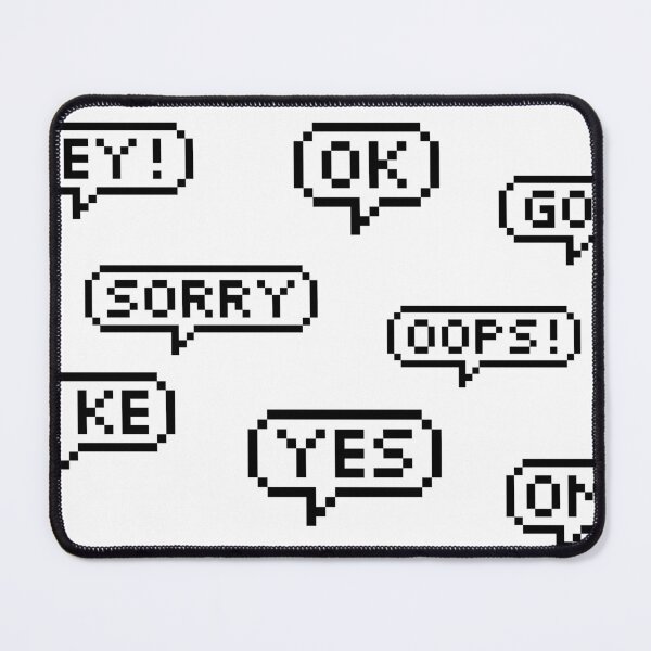 Item preview, Pixel art with words isolation on a white background. designed and sold by lllKWPHOTOlll.