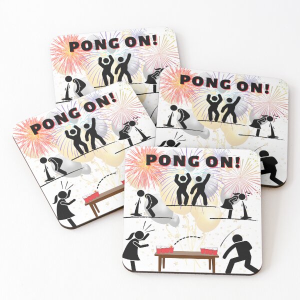 Item preview, pong on! beer pong party designed and sold by dsrdirect.