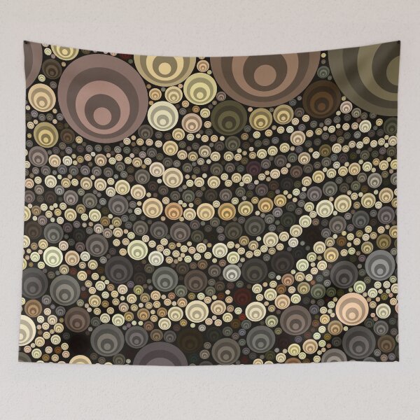Item preview, Abstract background with circles designed and sold by Zip-Zup.
