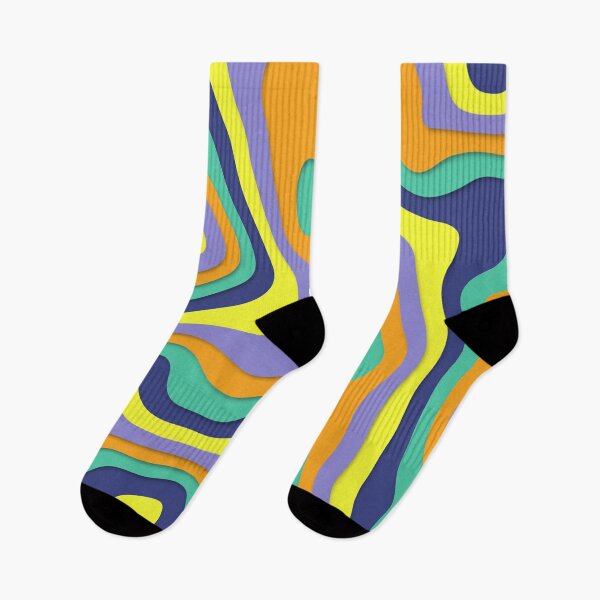 Item preview, Abstract colored lines designed and sold by Zip-Zup.