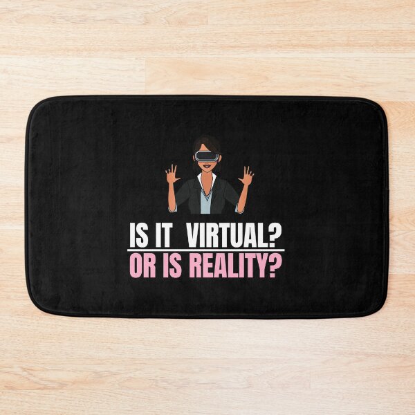 Artikelvorschau, Ist es virtuell oder ist es Realität, Metaverse, virtuelle Realität 02 entworfen und verkauft von WaguinhoTex.