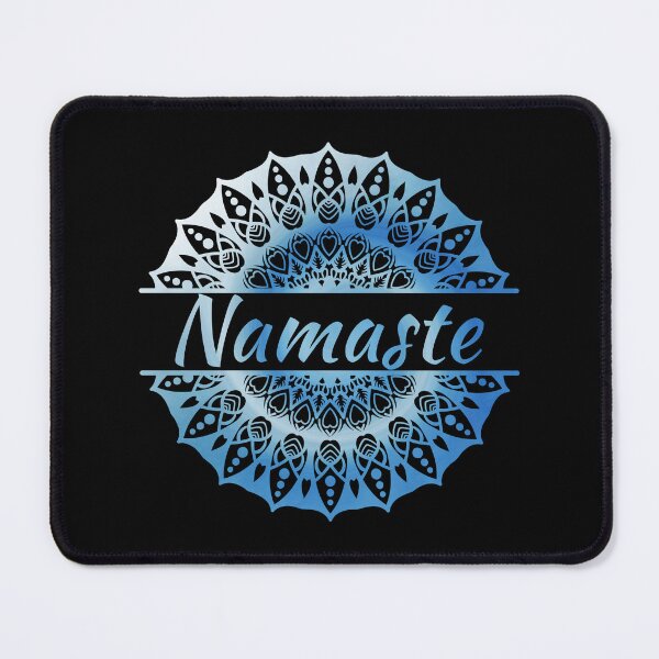Item preview, Namaste Mandala in Blue  designed and sold by OutcastBrain.