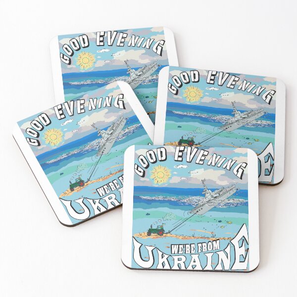Item preview, Good Evening We Are From Ukraine - Ukrainian Farmer Diver Stealing Ship designed and sold by Aide.
