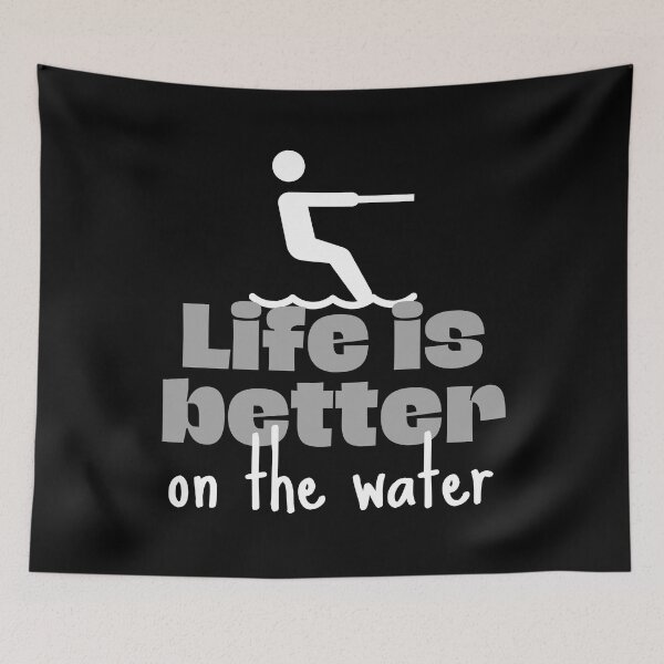 Item preview, Waterskiing: Waterskiing: Life is better on the water designed and sold by TheGreenGoat.