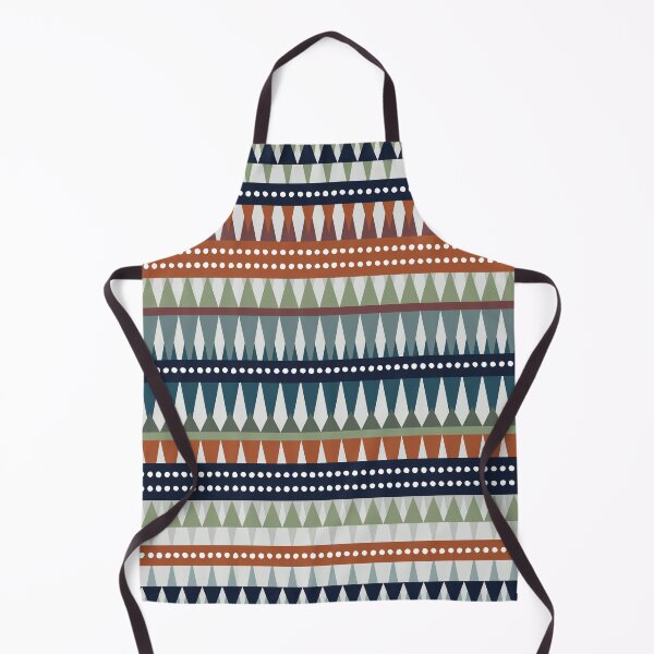 Aperçu de l'œuvre Colorful Stripes Ethnic Print créée et vendue par meggydesigns.