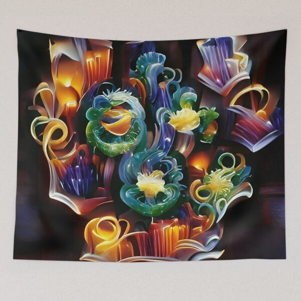 Item preview, Floral Fantasy - Surreal designed and sold by Girih.