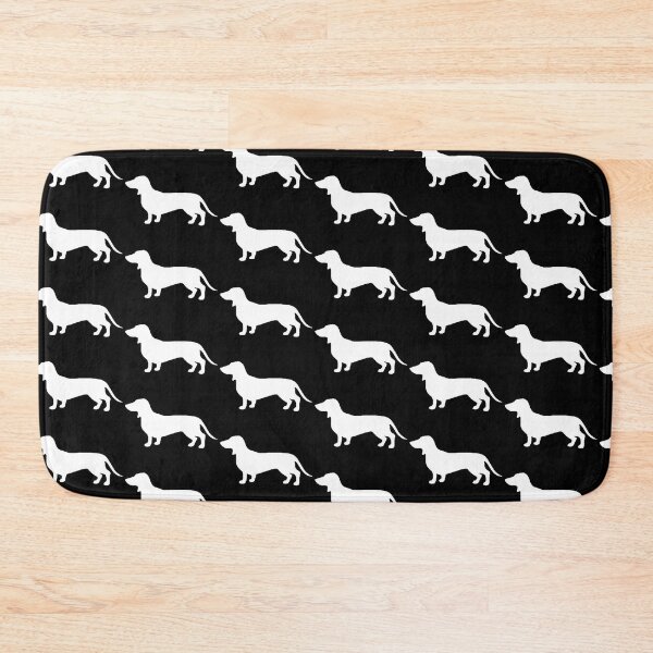Item preview, Classy, elegant and stylish dachshund in white designed and sold by ODINDISA.