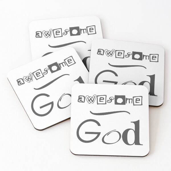 Item preview, Christian Design - Awesome God designed and sold by simplydesignart.