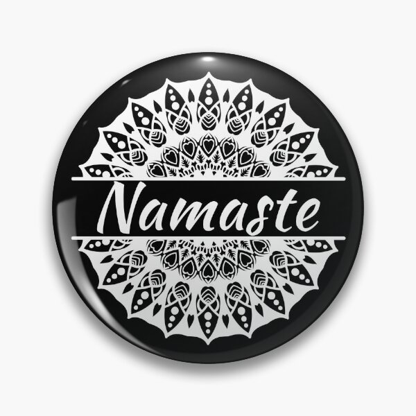 Item preview, Namaste Mandala in White  designed and sold by OutcastBrain.