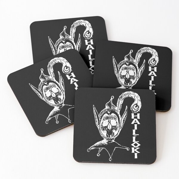 Item preview, Hail Loki Joker Jester Skull Vikings designed and sold by Gralok.