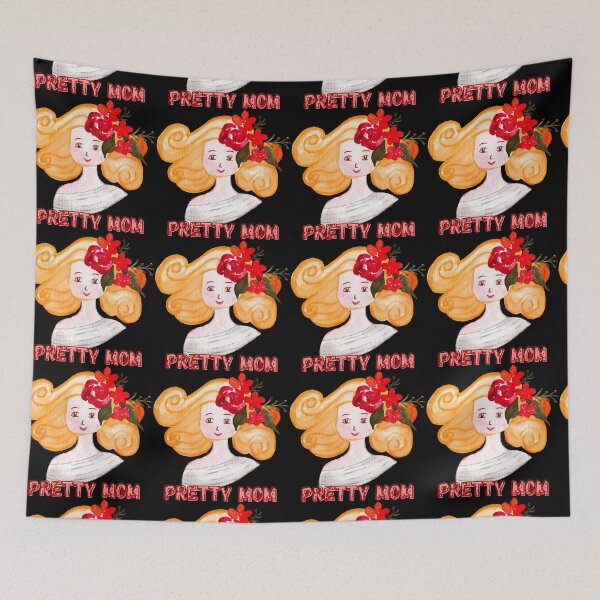 Item preview, Pretty mom : mom - mother's day designed and sold by FLIRTAASAN.