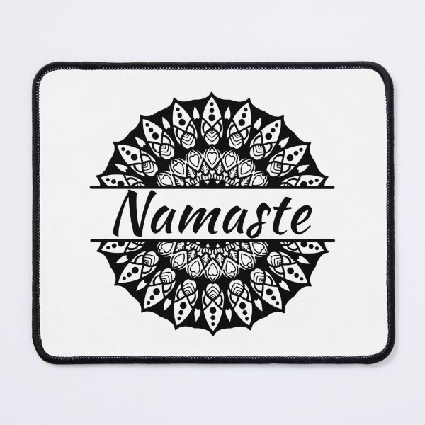 Item preview, Namaste Mandala in Black  designed and sold by OutcastBrain.