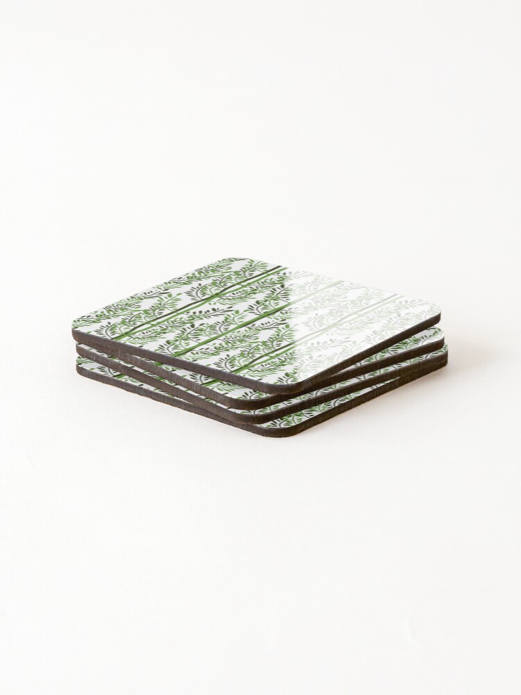Thumbnail 4 of 5, Coasters (Set of 4), Abstract Forrest Pattern designed and sold by KayahD.
