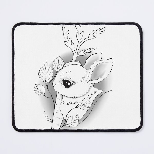 Item preview, Bunny tattoo designed and sold by patriciafalls.