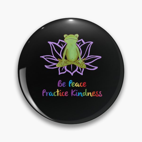 Item preview, Lotus and Frog, Be Peace Practice Kindness T-Shirt designed and sold by abigailbullock.