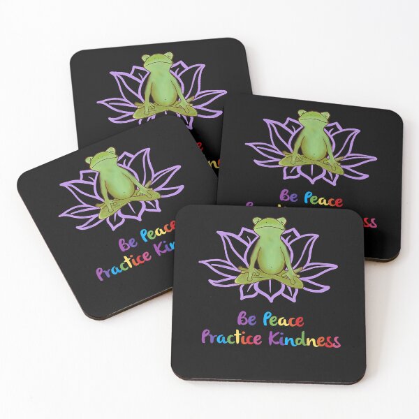 Item preview, Lotus and Frog, Be Peace Practice Kindness T-Shirt designed and sold by abigailbullock.
