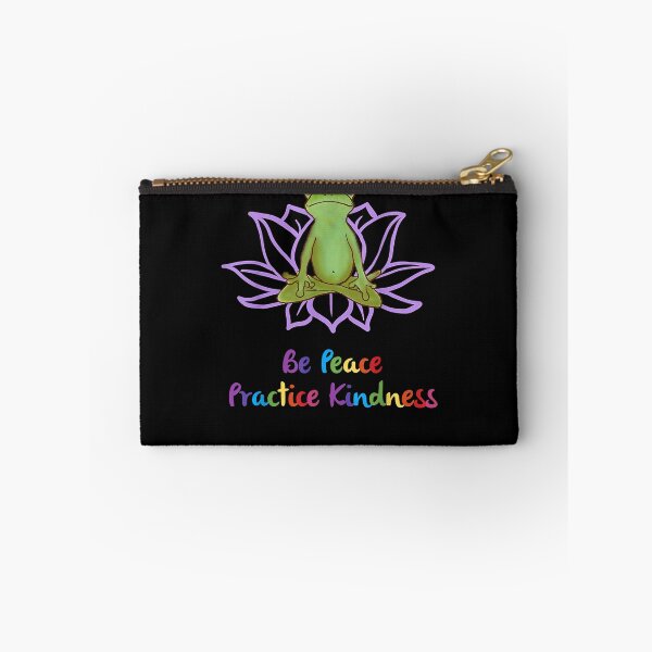 Item preview, Lotus and Frog, Be Peace Practice Kindness T-Shirt designed and sold by abigailbullock.