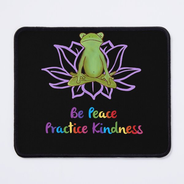 Item preview, Lotus and Frog, Be Peace Practice Kindness T-Shirt designed and sold by abigailbullock.
