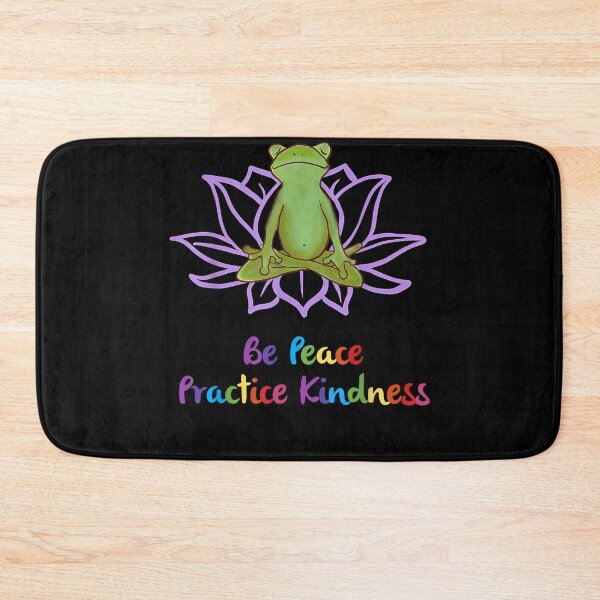 Item preview, Lotus and Frog, Be Peace Practice Kindness T-Shirt designed and sold by abigailbullock.