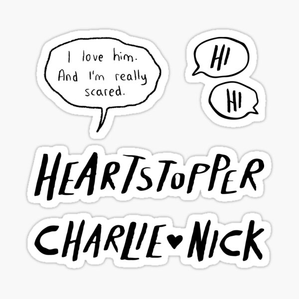 Heartstopper friends group Sticker by stylesnspire