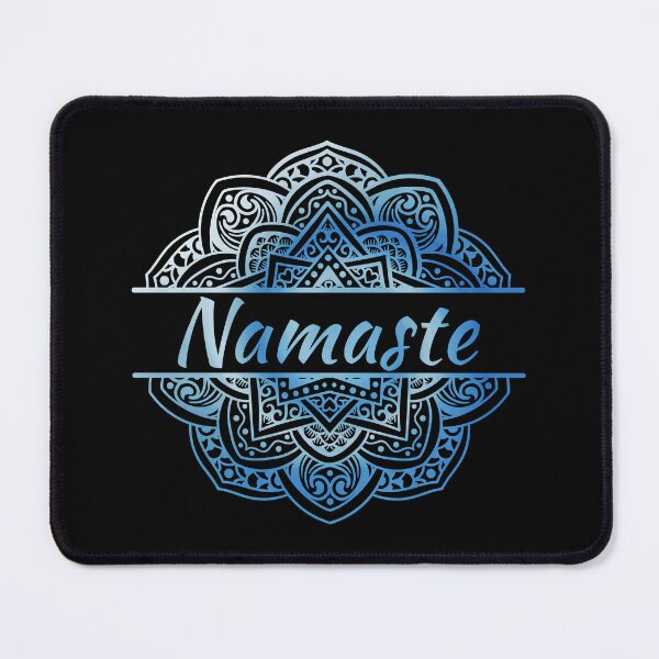 Item preview, Namaste Mandala in Blue   designed and sold by OutcastBrain.