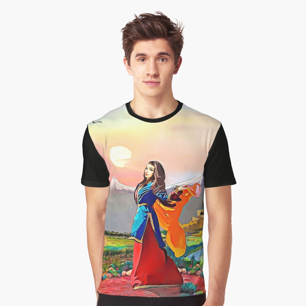 Item preview, Graphic T-Shirt designed and sold by doniainart.