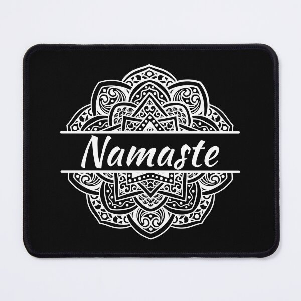 Item preview, Namaste Mandala in White    designed and sold by OutcastBrain.
