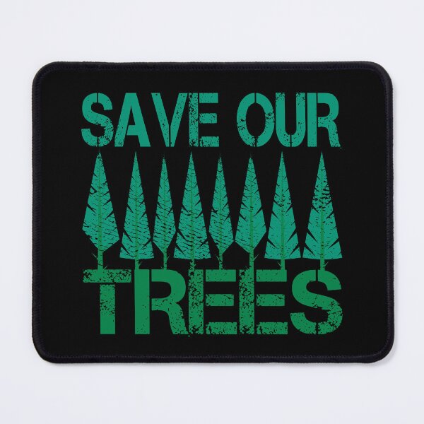 Item preview, Save Our Trees, Vintage Grunge  designed and sold by ACC .