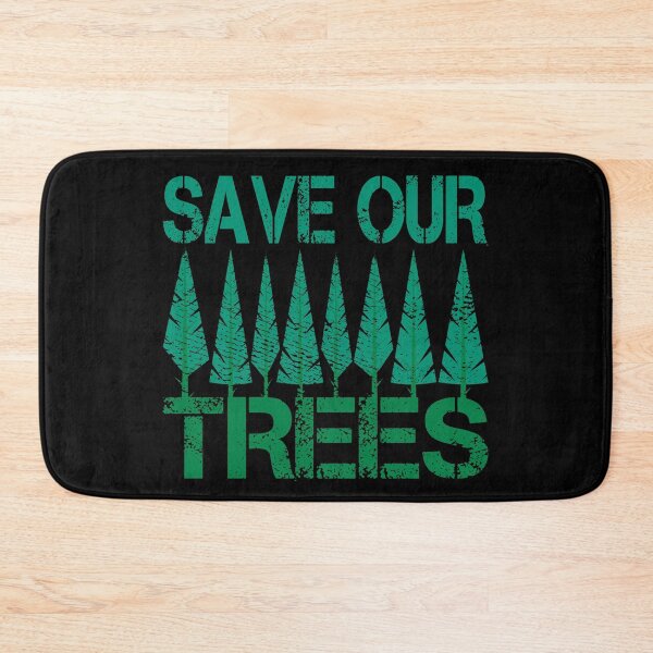 Item preview, Save Our Trees, Vintage Grunge  designed and sold by ACC .