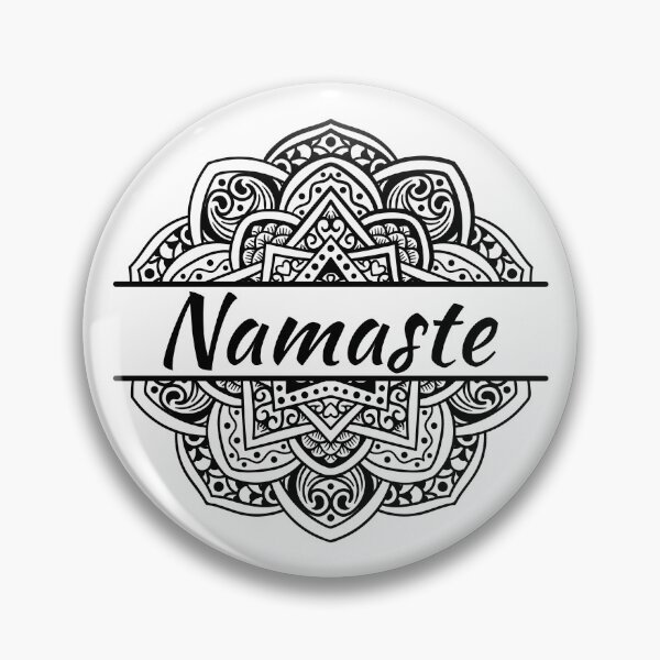 Item preview, Namaste Mandala in Black designed and sold by OutcastBrain.