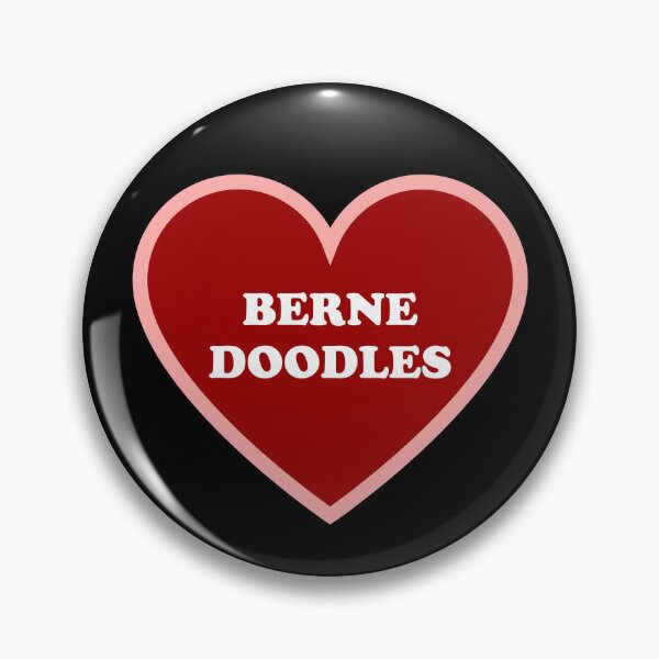 Artikelvorschau, Bernedoodle Heart entworfen und verkauft von PawtifulWorld.