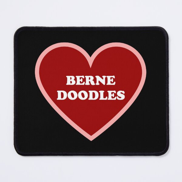 Item preview, Bernedoodle Heart designed and sold by PawtifulWorld.