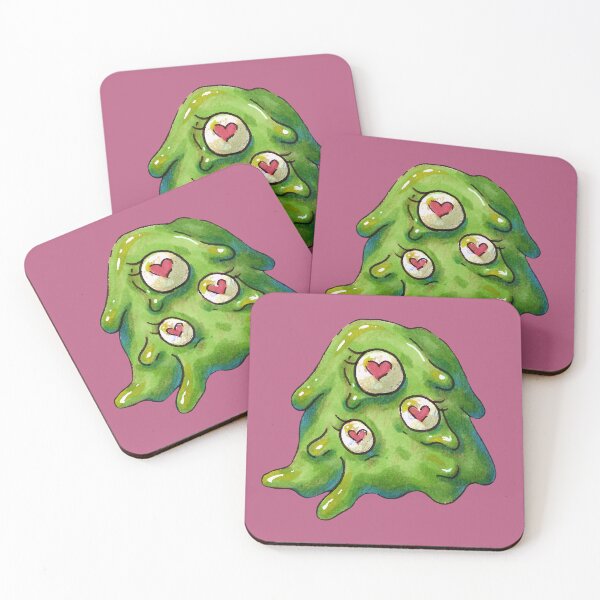 Item preview, Blobby the Green Blob Monster designed and sold by AvalonUnmuzzled.