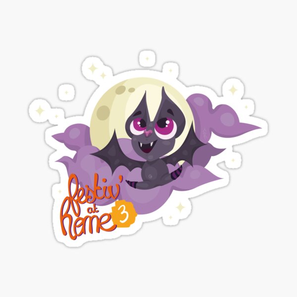 Festiv at Home 3 - Betty Bat Sticker