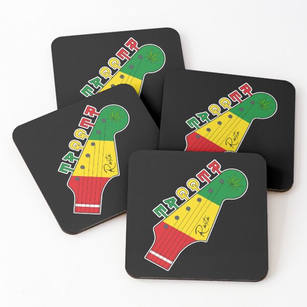 Item preview, Reggae Electric Guitar Rasta Flag designed and sold by designandclouds.