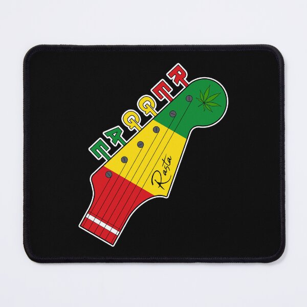 Item preview, Reggae Electric Guitar Rasta Flag designed and sold by designandclouds.