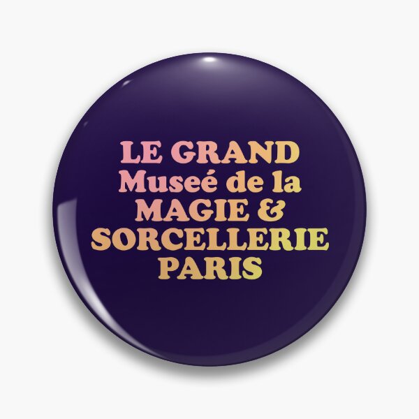 Item preview, Fictional French Museum of Witchcraft & Wizardry designed and sold by Happy Puppy Print On Demand.