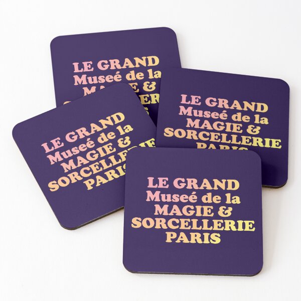 Item preview, Fictional French Museum of Witchcraft & Wizardry designed and sold by Happy Puppy Print On Demand.