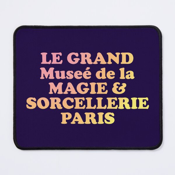 Item preview, Fictional French Museum of Witchcraft & Wizardry designed and sold by Happy Puppy Print On Demand.