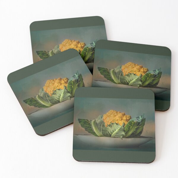 Item preview, Yellow cauliflower #2 designed and sold by Barbara  Corvino.