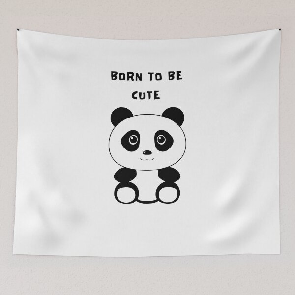Item preview, Born To Be A Cute Panda designed and sold by azy2shop.