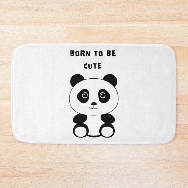 Item preview, Born To Be A Cute Panda designed and sold by azy2shop.